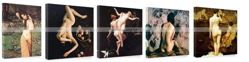 Wholesele Excellent Quality Abstract Woman Figure Oil Painting