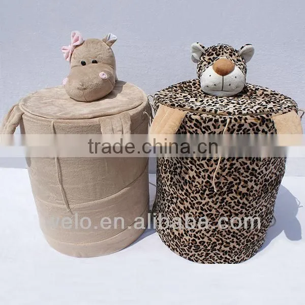 Lovely animal folding launry hamper