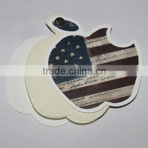 school notebook apple shape,cheap bulk notebook