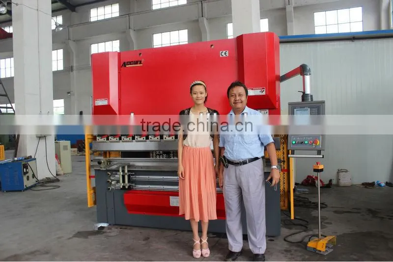 CNC 3 AXIS 63T/3200 Hydraulic NC servo press machine for CE Safety Standards