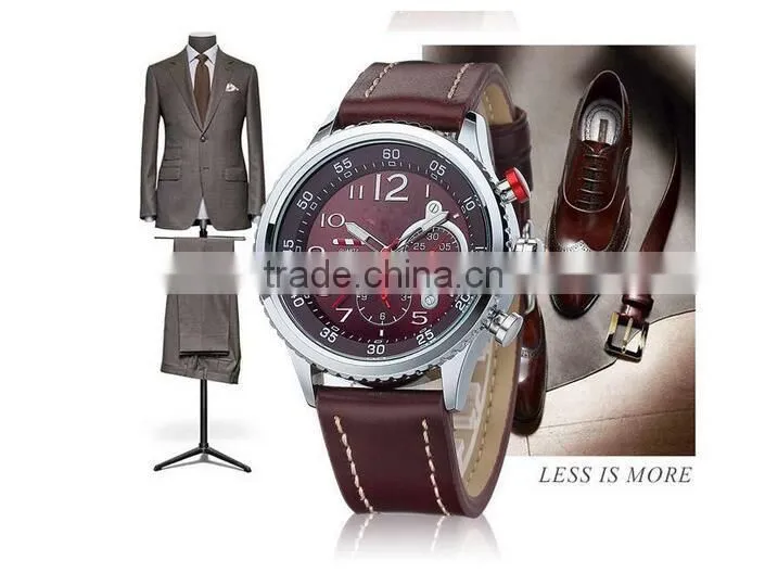 2015 alibaba hot selling Alloy Wristwatch Newest Design Fashion Sport Watch Men Watch From gz Watch Factory