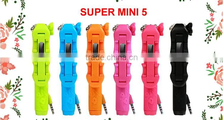 Bluetooth wireless mini tripod selfie stick price for wholesale