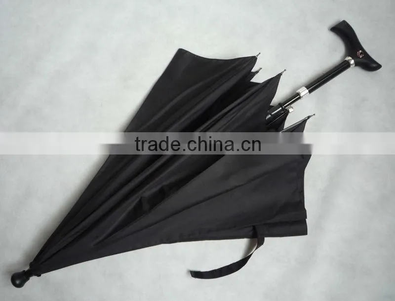 23''x8k auto open fashion straight quality mens walking stick umbrella