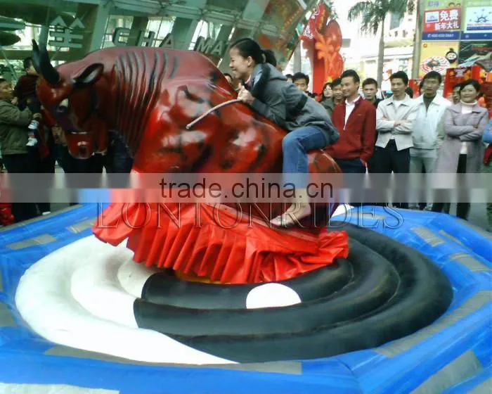 Party equipment mechanical bull for riding, rodeo bull ride, bull ride game machine