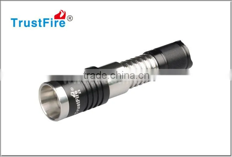 Cheapest Beam focus light TrustFire Z8 searchlight long range flashlight night vision 600LM