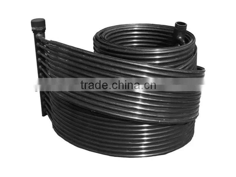 Poolstar P1650 1. 23'*2.5' -black solar water heater tubes ( panel PE, pipe PP in 8*6mm, dia. 38m )