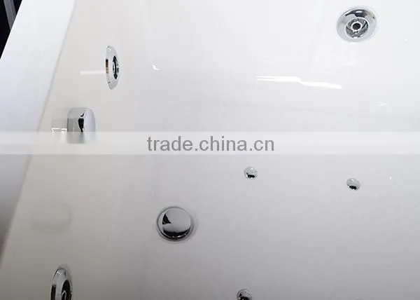 Deluxe Rectangle 2 Person Massage Bathtub