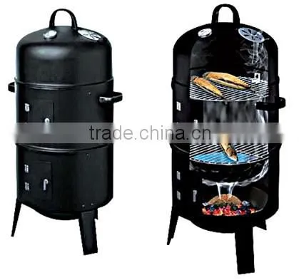 3 in 1 BBQ smoker