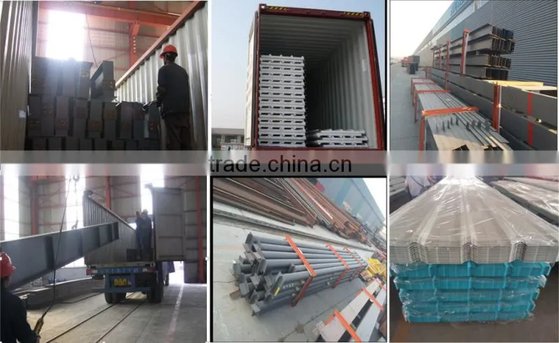 Light steel frame workshop/prefabricated steel structure warehouse