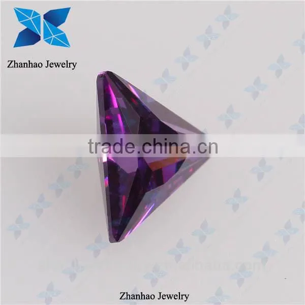 Amethyst triangle loose rough amethyst cheap gemstone