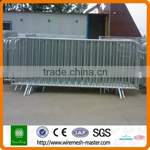 hot-dipped galvanized traffic crowd control barrier(Shunxing factory)