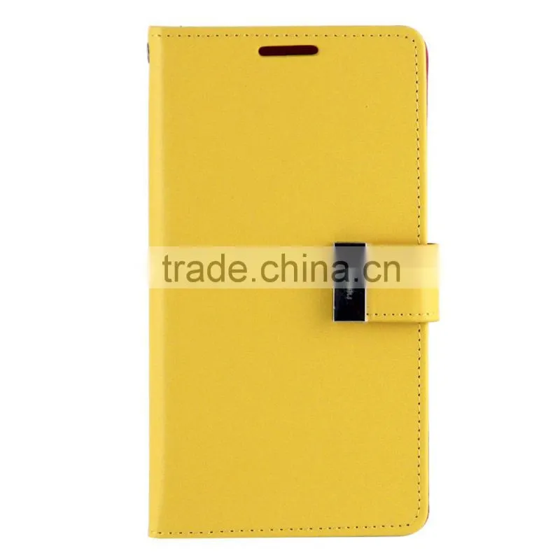 2016 Leather Flip Mercury Rich Diary wallet cover case for Samsung Galaxy S7 & Edge Plus