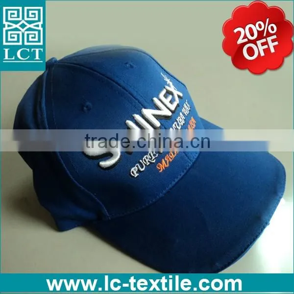 LCTN1830 shinex branding cheap navy blue led lighted hat and caps