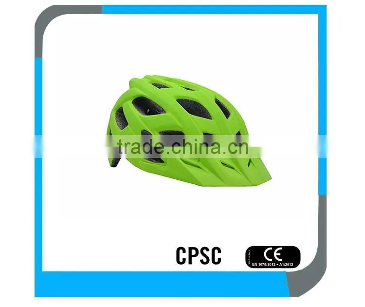 2016 new arrival Cross cycling helmet with sun visor, MTB cycle helmet road with CE CPSC