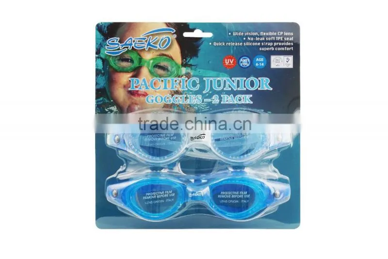 S52 Pacific Junior - Italy CP Lens Combo Pack Junior Children Kids Swimming goggles