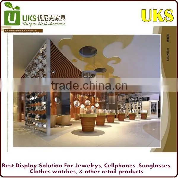 New products Jewelry display showcase/Jewelry showcase kiosk