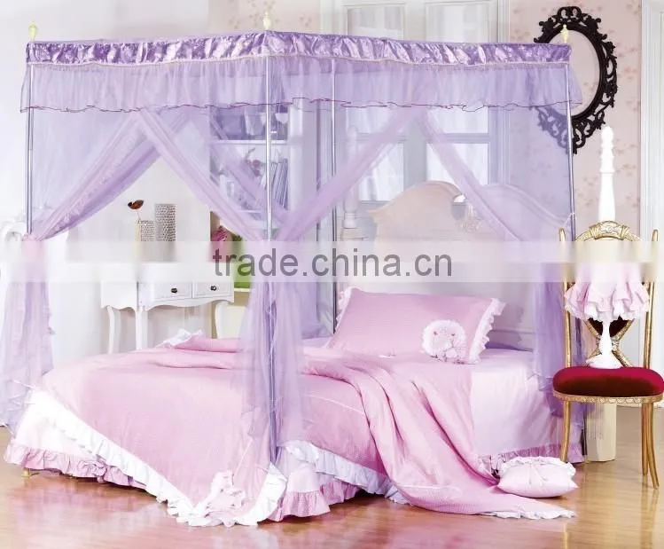 china manufacturer colorful polyester king size bed mosquito net