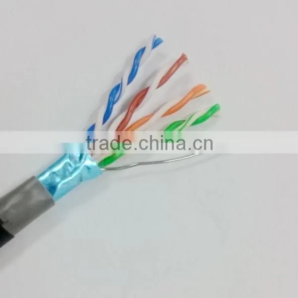 Solid Copper STP Cat5e Lan Network Cable, STP/ FTP /UTP/ SFTP Network cable available
