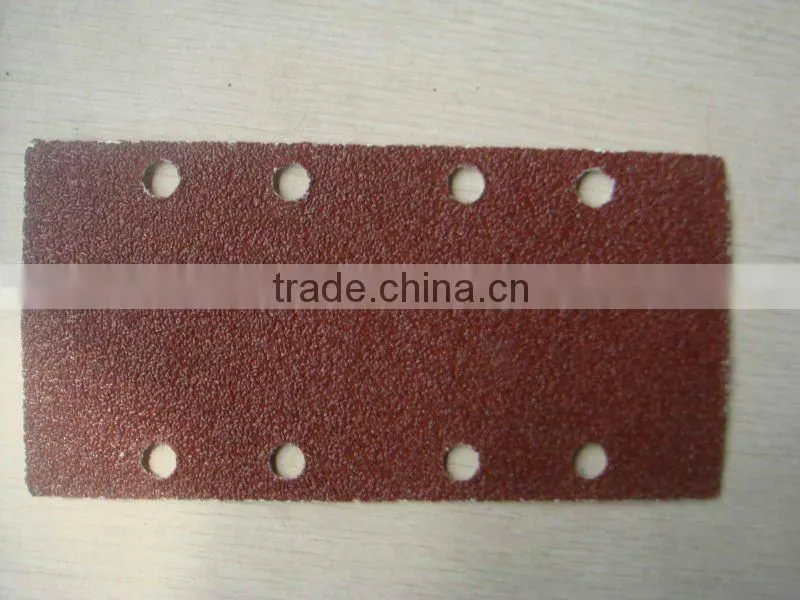 nap base Hook and loop backed sand paper discs