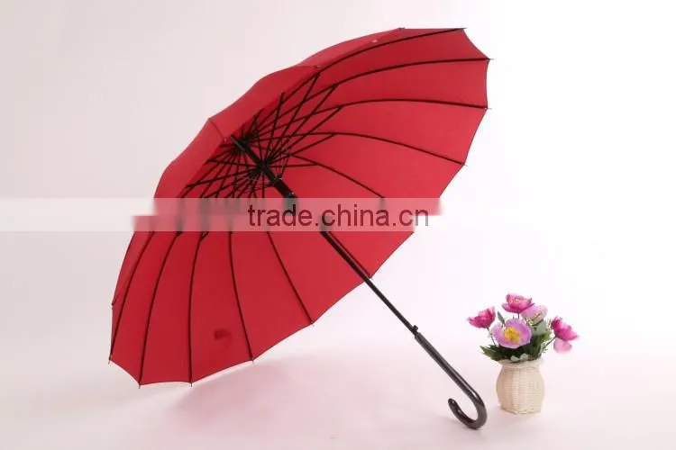 16k straight auto open umbrella golf umbrella made by chinese umbrella manufacturer china umbrella