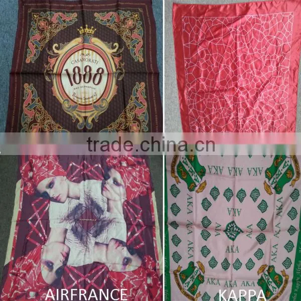 Customer Lady Print Chiffon Shawl