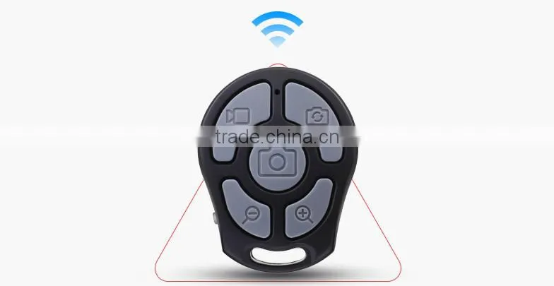 Multifunctional variable-focus selfie assistant wired mini bluetooth remote control