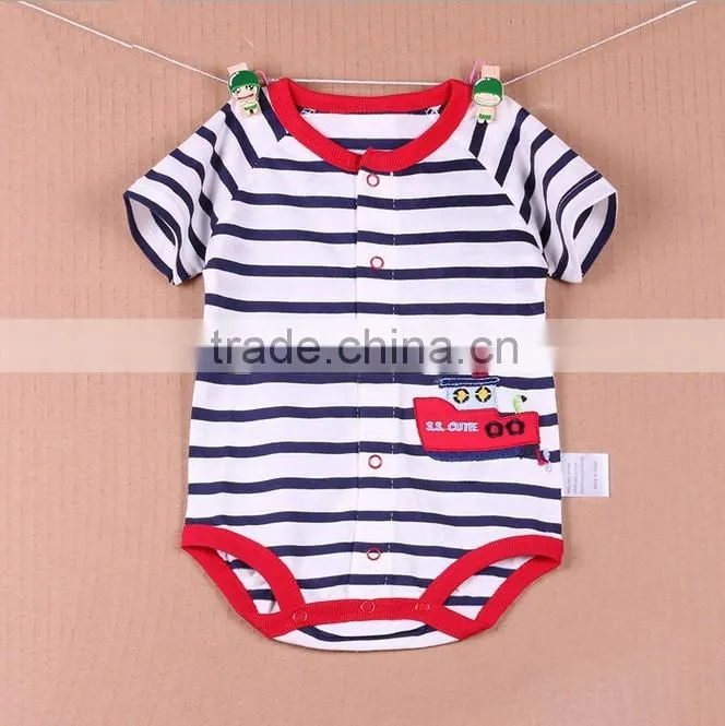 Body Romper baby clothes piece dress clothing triangular short sleeved summer romper for new born