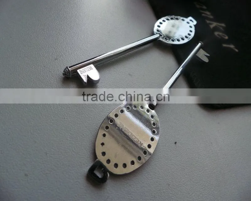 souvenir metal antique color key,zinc alloy die casting key shape tag