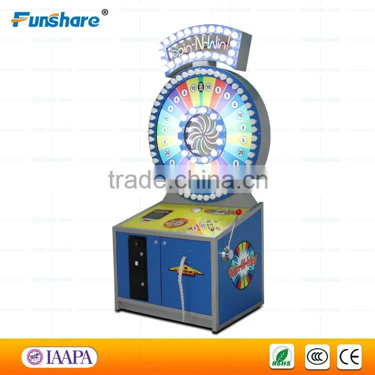 Funshare lottery ticket game machine indoor arcade redemption game machine manufacturer