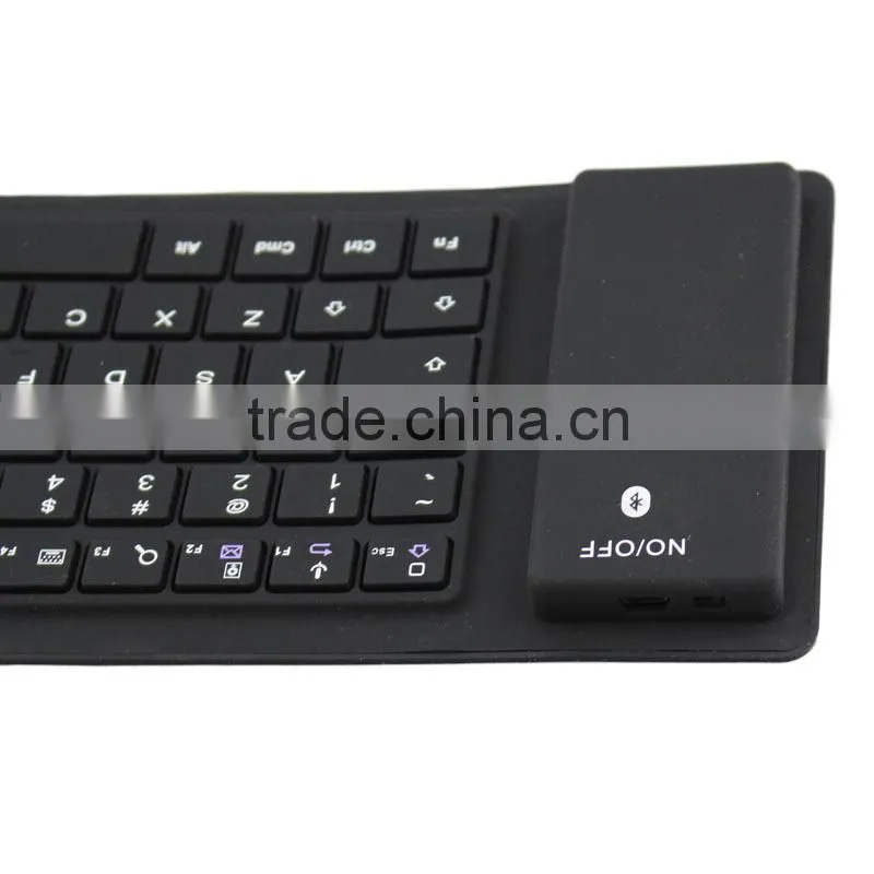 88 keys multimedia silicone rubber bluetooth 3.0 keyboard