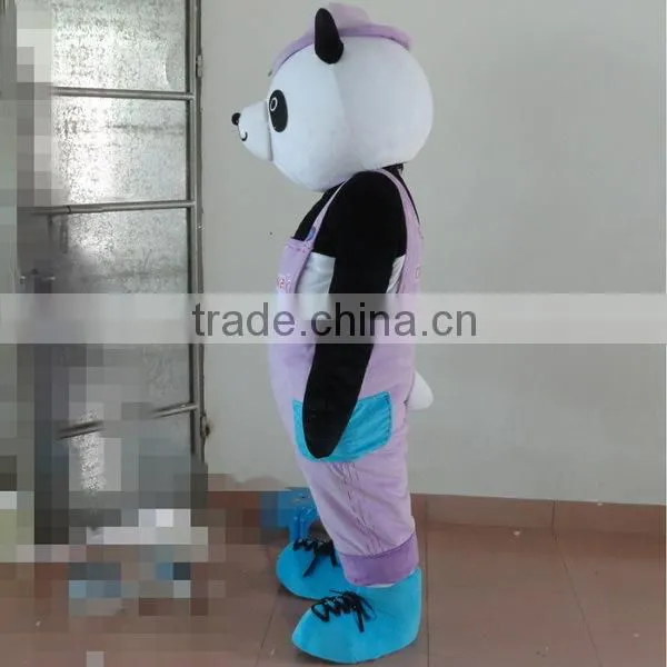 New pants boy panda mascot head/mascot costume/mascot