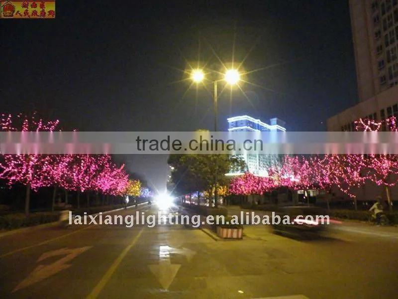 zhongshan tree light flowers artificial metal frame tree