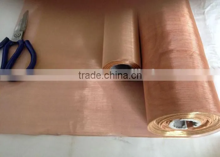 CuZn37 grade 200 mesh 0.05mm brass wire mesh