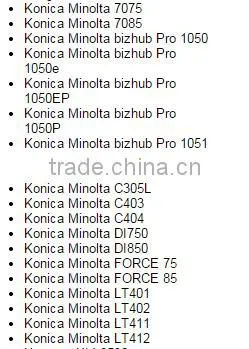 Original 55VAR74900 Pickup Roller Compatible for Konica Minolta bizhub Pro 1050/1050e/1051/920