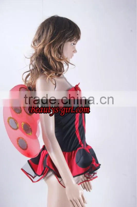 new fashion sexy Red bee costumes for adult girls