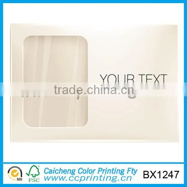 Cardboard Mouse Packing Paper Box with Clear Window