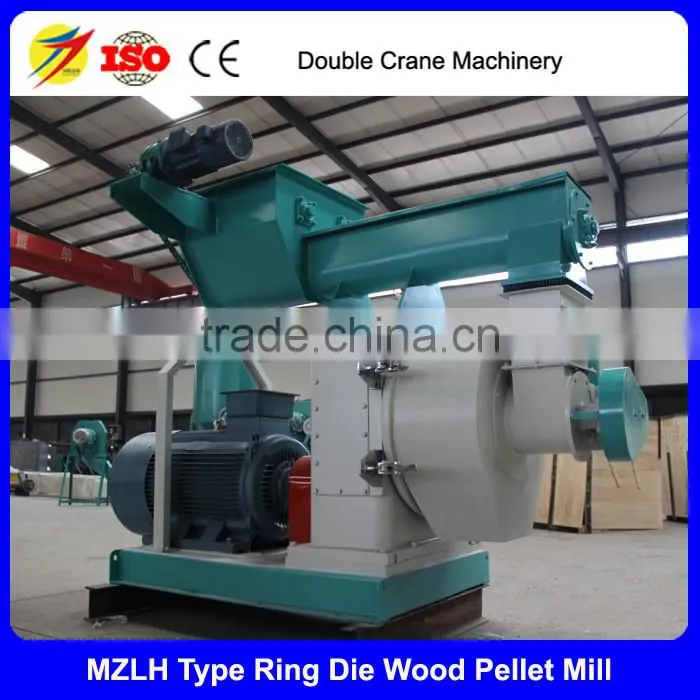 MZLH-420 Ring Die Wood Pellet Mill,Biomass Wood Pellet Output 1-1.5t/h