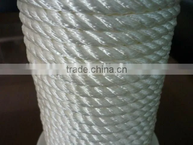 pp multifilament 3 strand twist rope