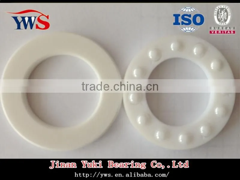 51114 51214 ceramic bearing flat thrust ball bearing