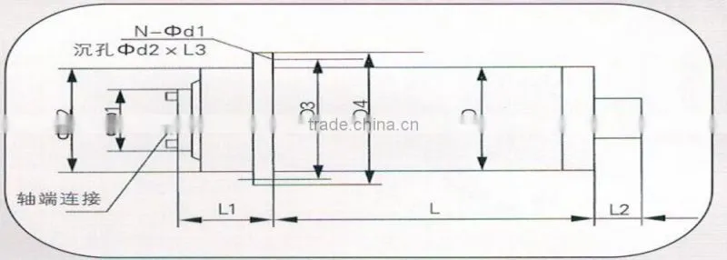 2.4kw 150mm turning spindle motor