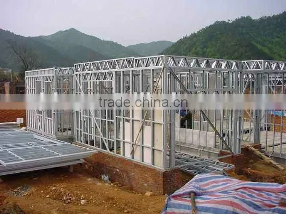 steel structure villa