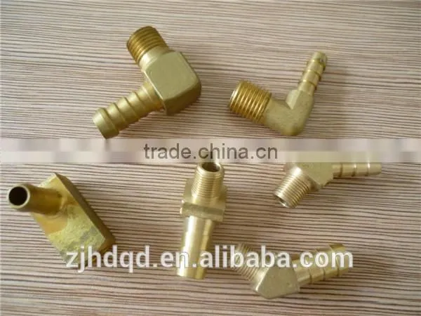 Pagoda-Shape Connectors/ forged brass connectors, elbow with female thread