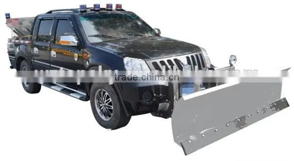 Pickup Truck mounted Hydraulic Snow Plow and Spreader