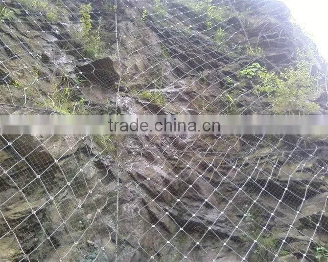 SNS Wire Rope Mesh,Stainless steel cable mesh Factory