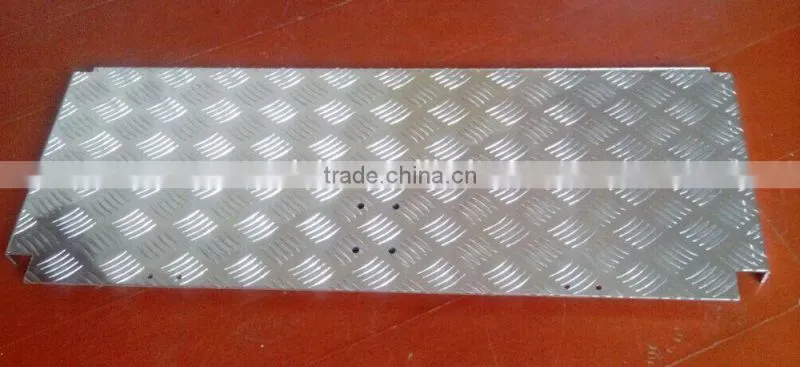 ISO certificated company, OEM Aluminum alloy processing spare parts, aluminum checkered part, hatches