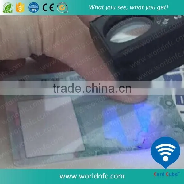 Customize Logo Watermark Security Plastic ID Card