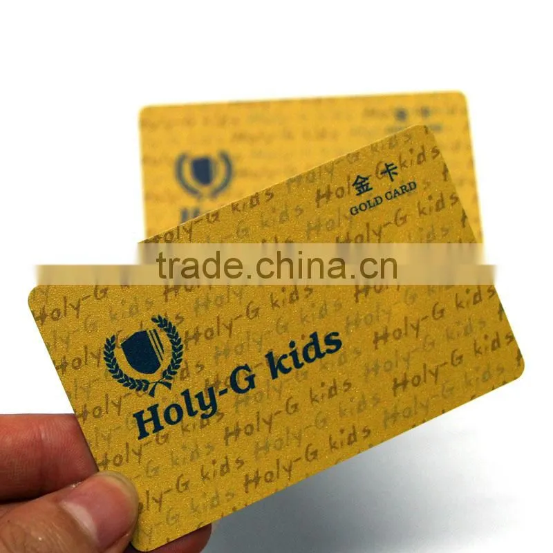 Shopping member pvc discount card