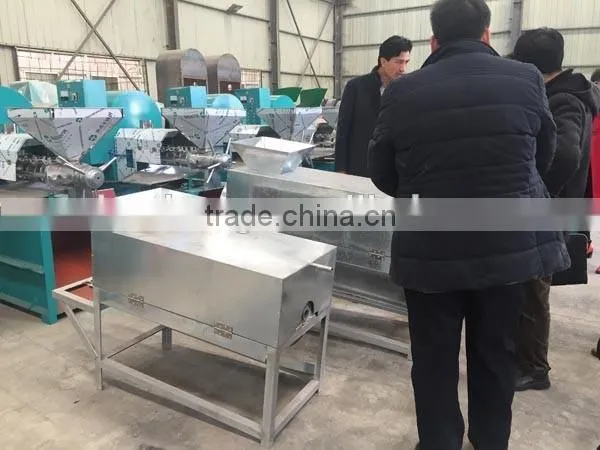 Small Green walnut peeling washing dehusking machine