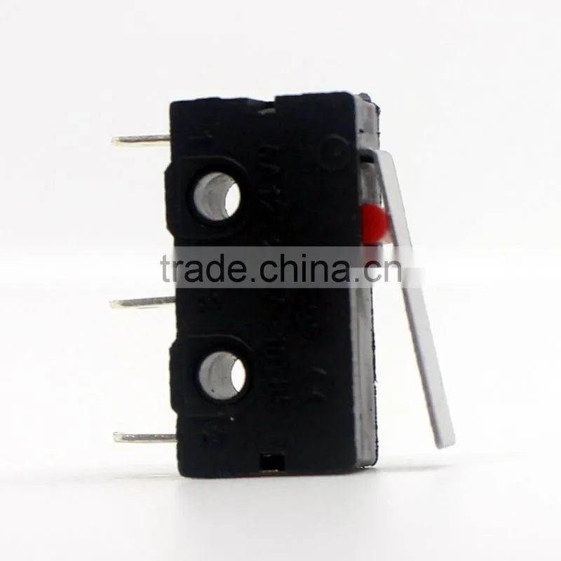 Micro switch 5A 250VAC with short lever