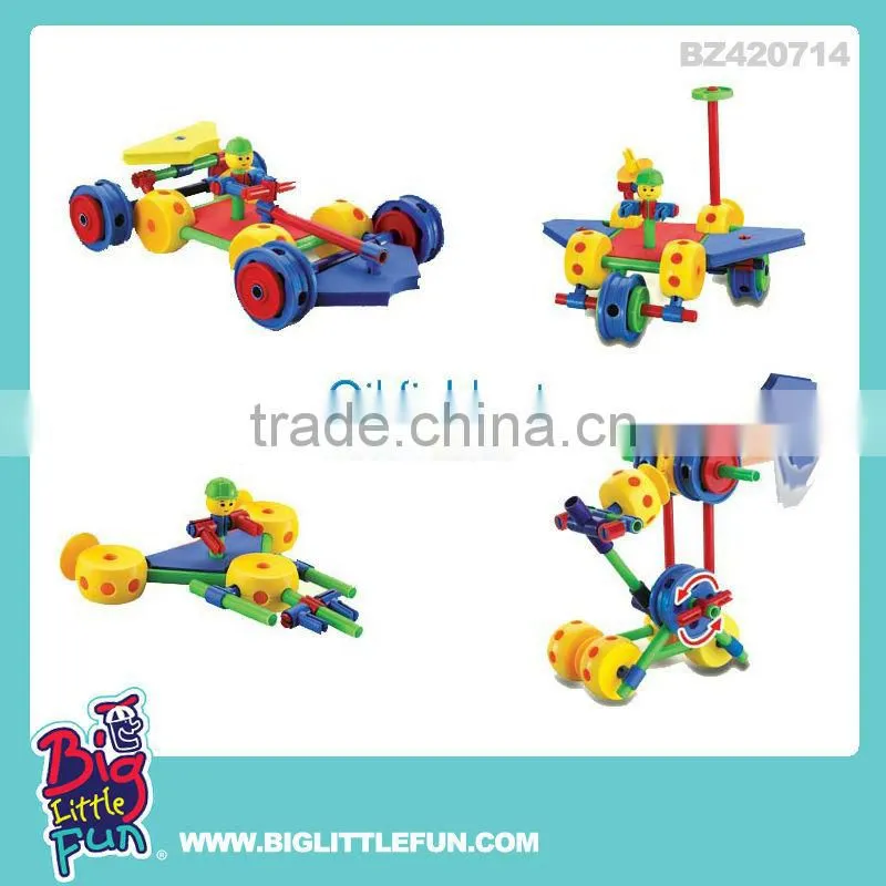 34pcs assemble toy enlighten brick toys
